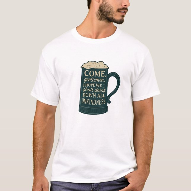 Camiseta Come Gentlemen Stein  (Frente)
