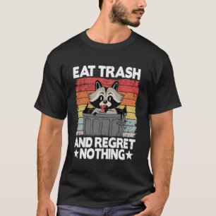Camiseta Come Lixo E Arrependimento Nada De Lixo Pode Ser P