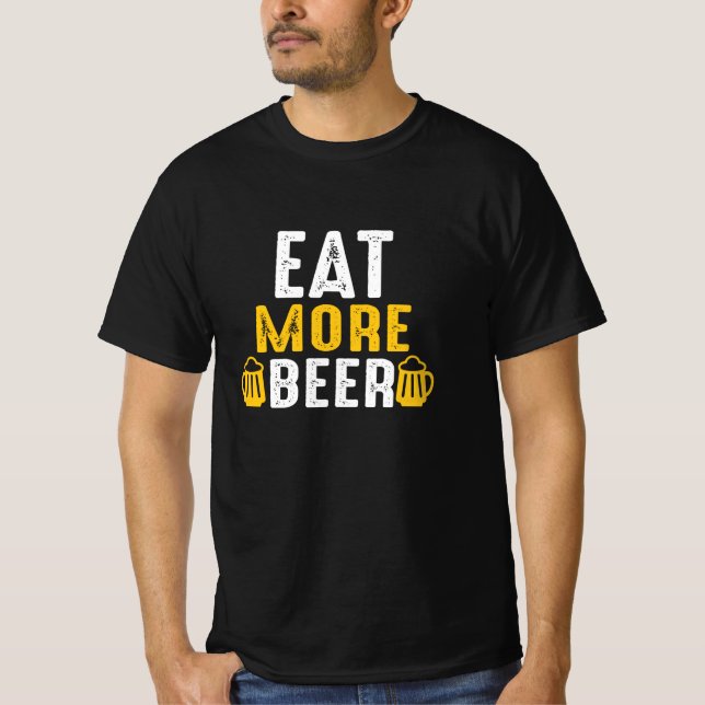 Camiseta Come Mais Cerveja (Frente)