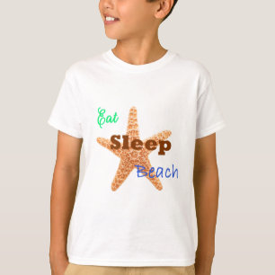 Camiseta Come Sleep Beach - Kids T-shirt