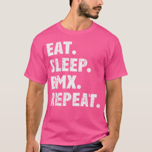 Camiseta Come Sleep Bmx Repete I Love Biking Bmx
