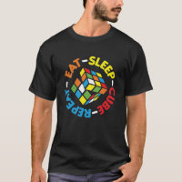 Come Sleep Cube Repete Cubos Engraçados Velocidade