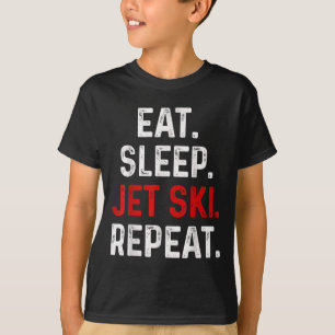 Camiseta Come Sleep Jet Ski Repete Água Esportes Lago Jet S
