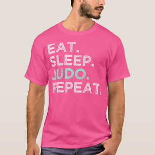 Camiseta Come Sleep Judo Repete Karate Defense Judo