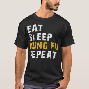 Camiseta Come sleep kung fu
