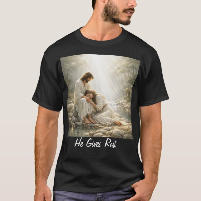 Camiseta Come to Me and Rest - T-Shirt (Frente)
