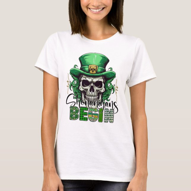 Camiseta Começam as travessuras  (Frente)
