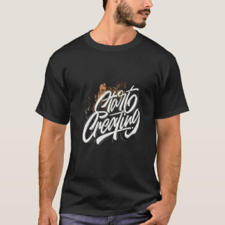 Camiseta Comece a criar