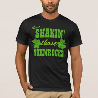 Camiseta Comece agitar aqueles trevos!