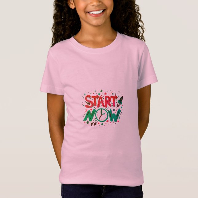 Camiseta Comece agora (Frente)