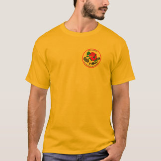Camiseta comece devagar e afaste-se!Camiseta