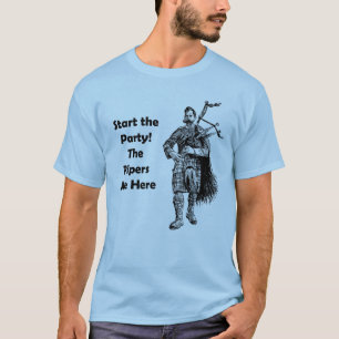 Camiseta Comece o partido! Os gaiteiros estão aqui