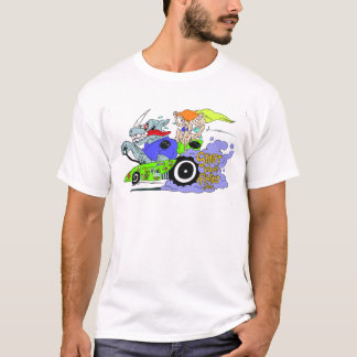 Camiseta Comece seu rinoceronte competir o rato Fink
