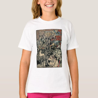 Camiseta COMEÇO do Illinois do MUNDO por Arthur Rackham