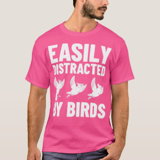 Camiseta Começou a Câmara Binocular de Aves 2