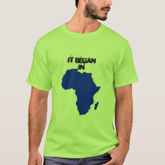 Camiseta COMEÇOU em África