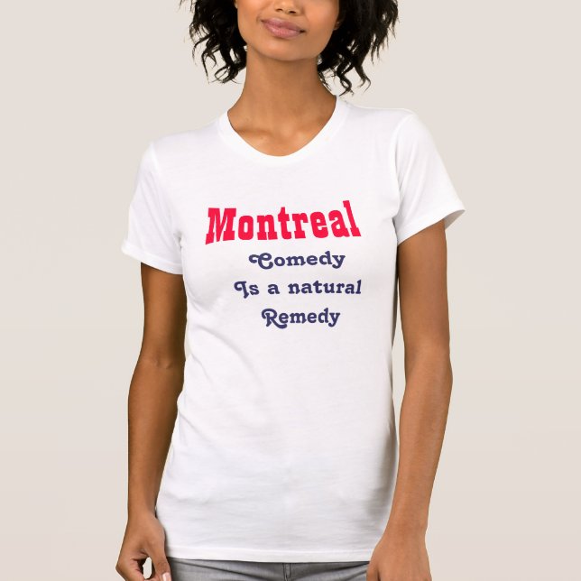 Camiseta Comédia de Montreal (Frente)