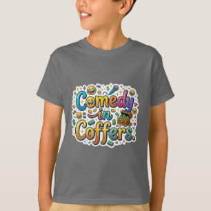 Camiseta Comédia em Cofres