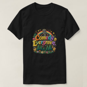 Camiseta Comédia Evergreen: Estética Retro de Humor Atempor