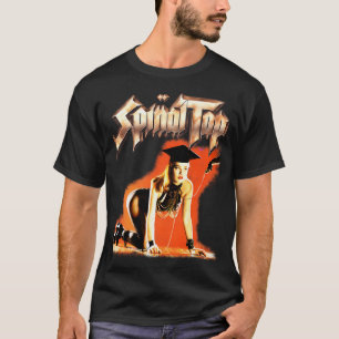 Camiseta Comédia Heavy Metal Inglês Americano 80S Spinal Ta