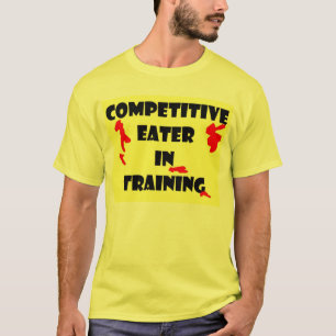 Camiseta Comedor competitivo no treinamento