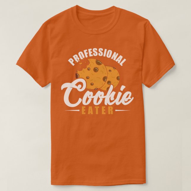 Camiseta Comedor de Biscoito Profissional (Frente do Design)