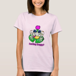 Camiseta Comedor de rãs do sentimento?