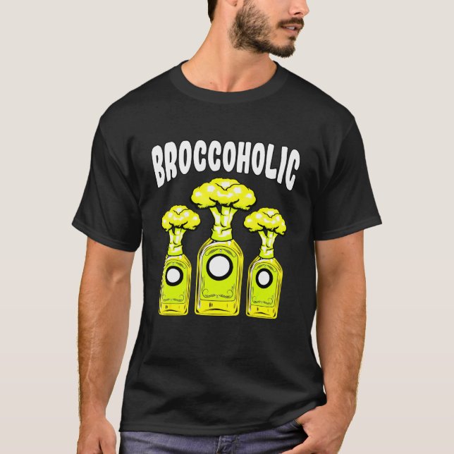Camiseta Comedores de Brócolis Vegetarianos à Base de Plant (Frente)