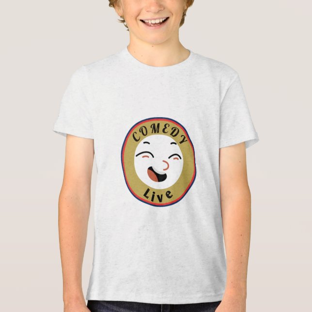 Camiseta Comedy live Boys (Frente)