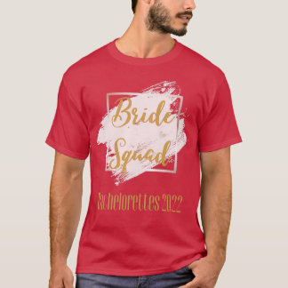 Camiseta Comemoração da Festa de solteira de Bride Squad 20