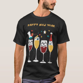 Camiseta comemoração do Ano Novo