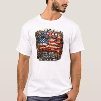 Camiseta Comemorando 250 Anos  