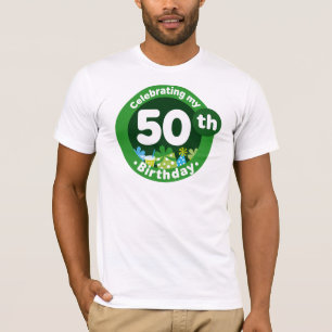 Camiseta Comemorando meu 50th aniversário