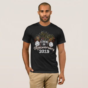 Camiseta Comemorando nosso Vegasversary com