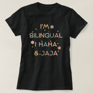 Camiseta Comemorando o Mês da Herança Hispânica Espanhol, E