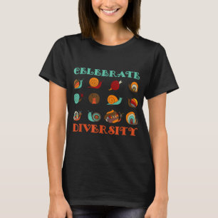 Camiseta Comemorar a Diversidade Garden Cottagecore Roupa C