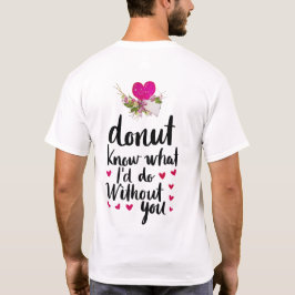 Camiseta Comemorar o amor pelo Dia de os namorados