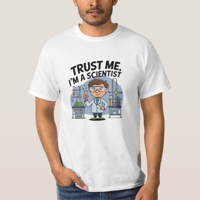 Camiseta Comemorar o conhecimento com a arte científica (Frente)
