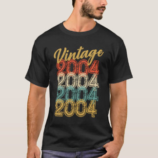 Camiseta comemorativa de 15 anos retrô anos 80 vin