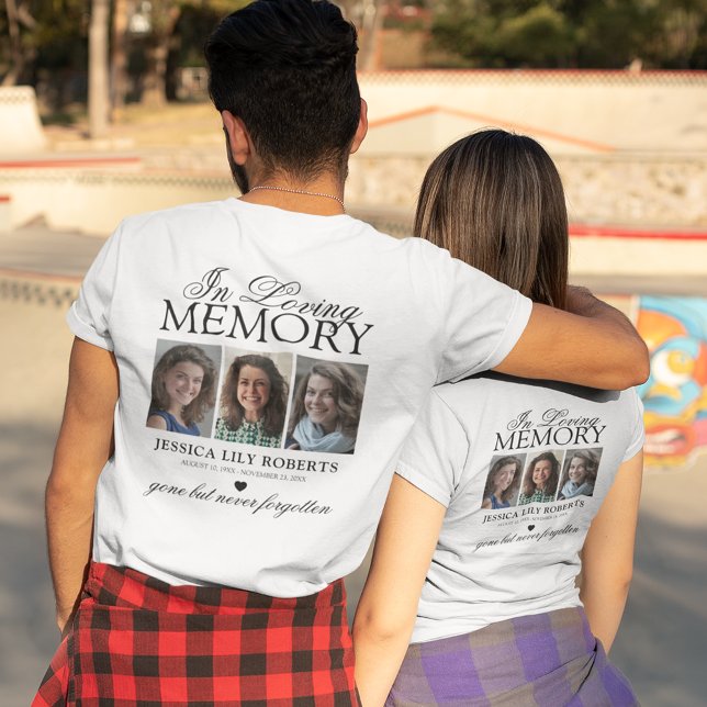 Camiseta Comemorativa de 3 Fotos – Partido Mas Nun (Criador carregado)