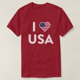 Camiseta Comemorativa dos 250 Anos dos EUA - I Lov