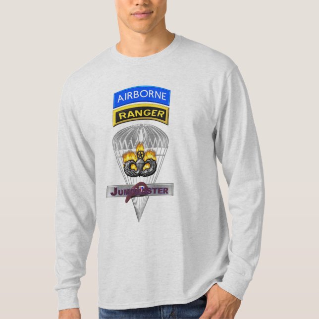 Camiseta Comemorativo de Ranger Jumpmaster (Frente)