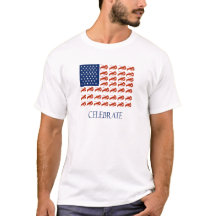 Comemore a lagosta da bandeira americana