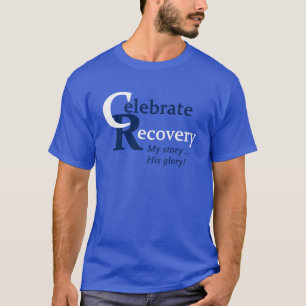 Camiseta Comemore a recuperação minha história sua camis