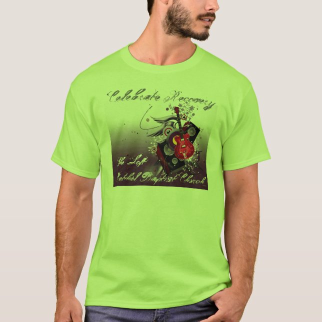 Camiseta Comemore a recuperação, o sótão… (Frente)