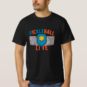 Camiseta Comemore o divertimento de Pickleball com Designs