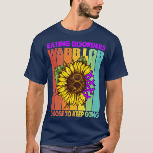 Camiseta Comendo distúrbios Guerreiro Escolha Continuar Com