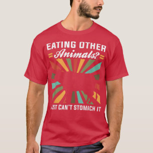 Camiseta Comendo outros animais que eu não consigo estomata