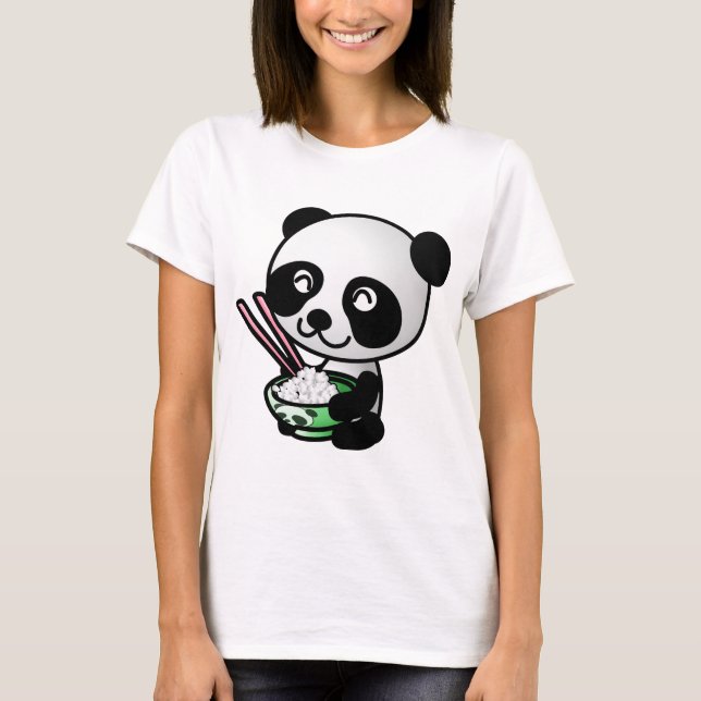 Camiseta Comendo Panda (Frente)