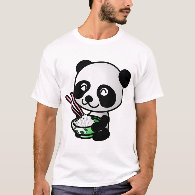 Camiseta Comendo Panda (Frente)